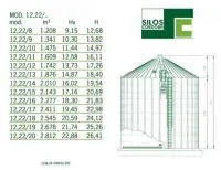 Силос с плоским дном Silos Cordoba 12.22